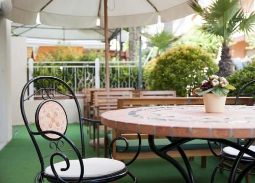 Balkón nebo terasa v ubytování Hotel Jasmine Beach