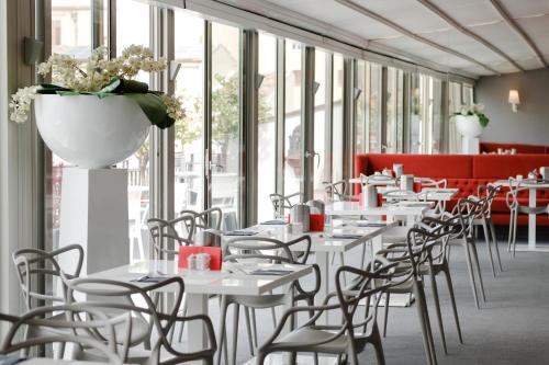 Hotel Porta Felice & Spaにあるレストランまたは飲食店