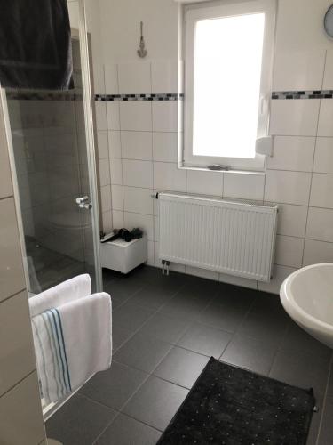 Koupelna v ubytování Ferienwohnung Anke - Apartment 5d