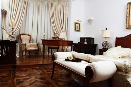 Posezení v ubytování Scala Boutique-Hotel