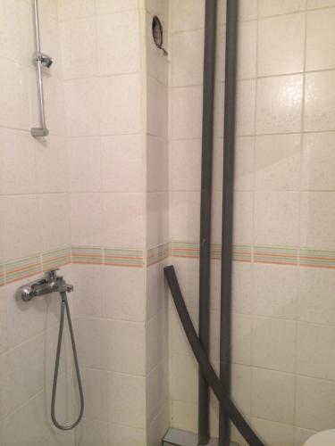 A bathroom at Modern Studio 20 Meters from Mladost 1 Metro Station