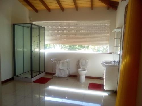 Koupelna v ubytování Villa Grand Case