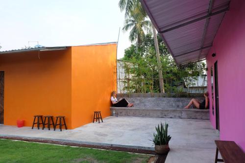 Zahrada ubytování Lana Land Homestay Phu Quoc