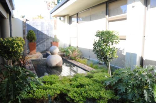 Zahrada ubytování Goodey's Guesthouse