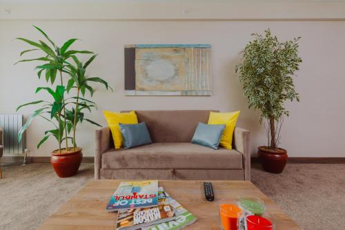 Χώρος καθιστικού στο ibis Styles Istanbul Bomonti