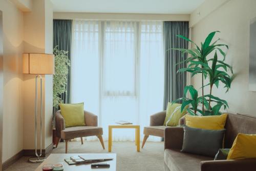 Χώρος καθιστικού στο ibis Styles Istanbul Bomonti