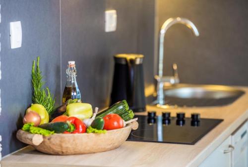 Fotografie z fotogalerie ubytování Brugor Mobil Homes Lavanda v destinaci Orebić