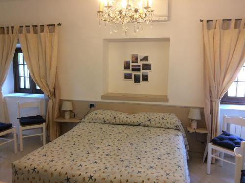 A bed or beds in a room at Affittacamere AlFrantoio
