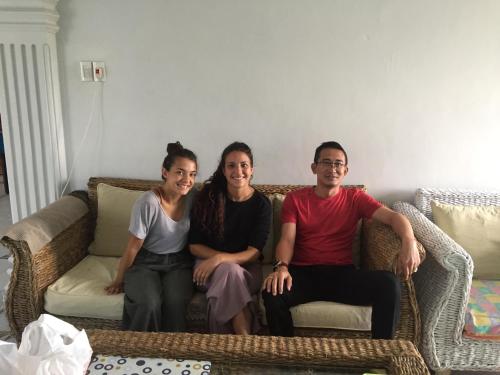 Χώρος καθιστικού στο Mulia Homestay