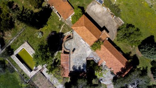 Άποψη από ψηλά του delphi villa Terracotta