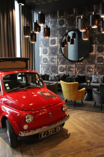 Χώρος καθιστικού στο ibis Le Mans Centre Gare Nord