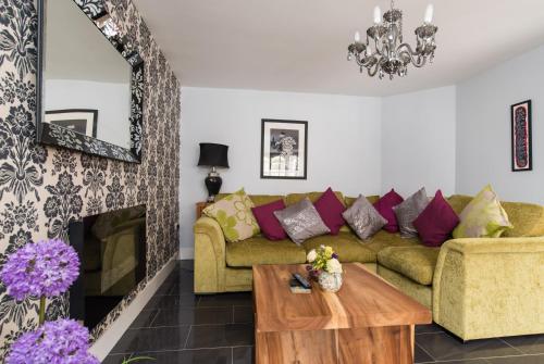Χώρος καθιστικού στο Maes Bach Boutique GUEST HOUSE TOWN CENTRE