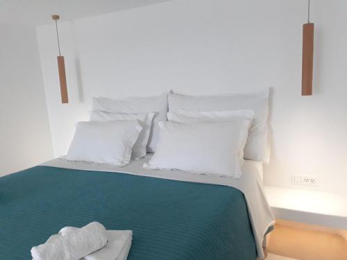 Katil atau katil-katil dalam bilik di Mykonos Pantheon