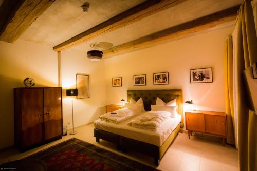 Postel nebo postele na pokoji v ubytování Hotel Luis Stadl