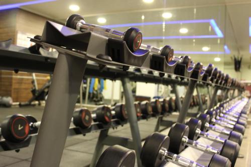 Gimnasio o equipo deportivo en Home Suites Boutique Hotel Freetown