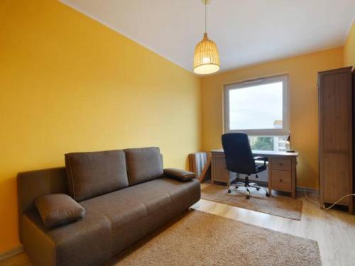 Posedenie v ubytovaní Apartament w Gdańsku blisko morza