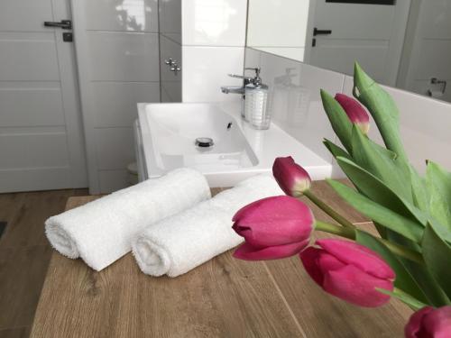 Ванная комната в Apartamenty AP 8