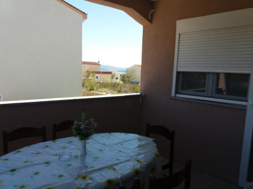Balkón nebo terasa v ubytování Apartment Mark
