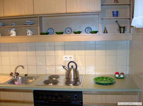 Cucina o angolo cottura di Villa Tadina Ferienwohnungen Mariazell