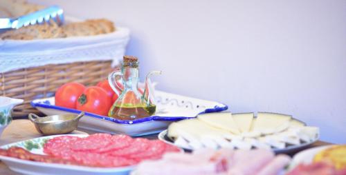 Jídlo v penzionu nebo okolí