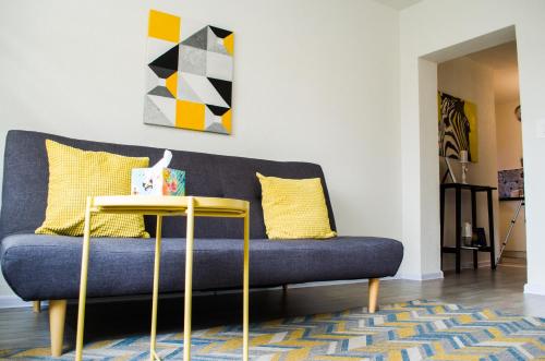 Posezení v ubytování Apartment Fortuna