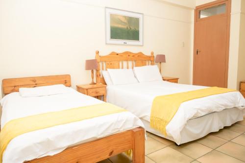 Katil atau katil-katil dalam bilik di Seabrook 506 Margate RSA