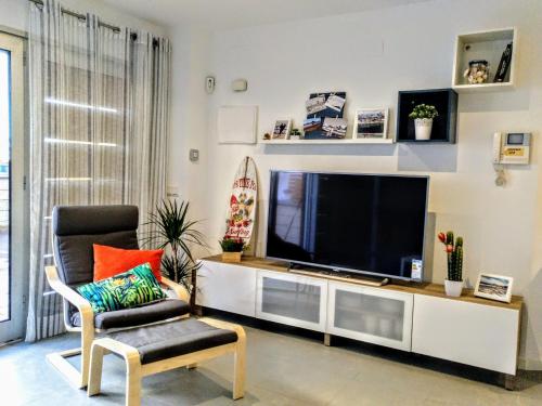 Nuevo y acogedor duplex frente al mar