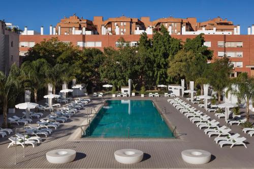 The swimming pool at or close to Melia Lebreros