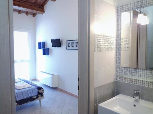 Koupelna v ubytování B&B Bianchi 64
