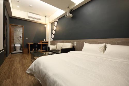 Postel nebo postele na pokoji v ubytování Pin House