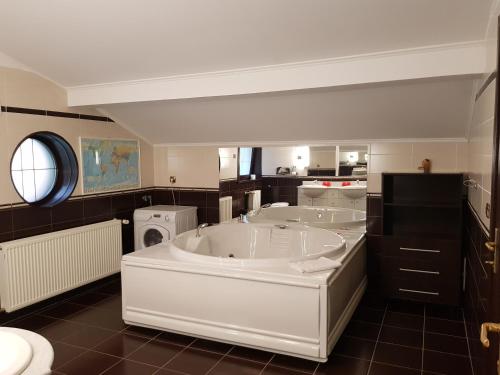 Ванна кімната в Pensiunea TV Condor