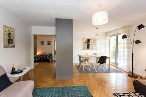 Appartement Lyon Centre Confluence 100 m2 Parking Terrasses photo 59