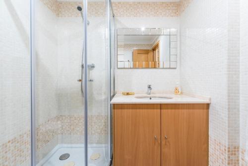 Phòng tắm tại Apartamento Altura