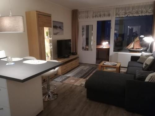 Posezení v ubytování Ferienwohnung Marina Wendtorf