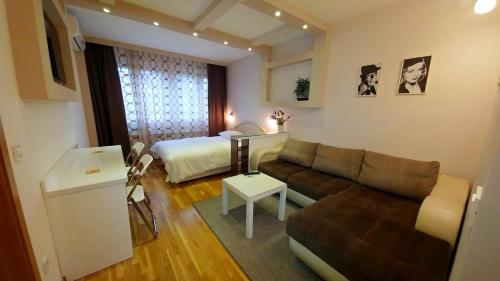 Prostor za sedenje u objektu Apartment OASIS