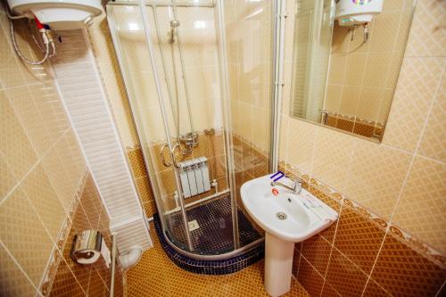 Vonios kambarys apgyvendinimo įstaigoje Asman Guest House