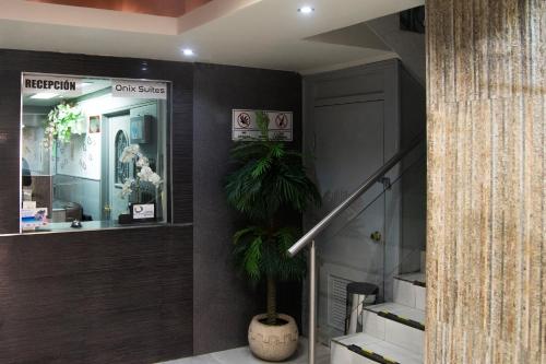 Kupatilo u objektu Hotel Onix Suites