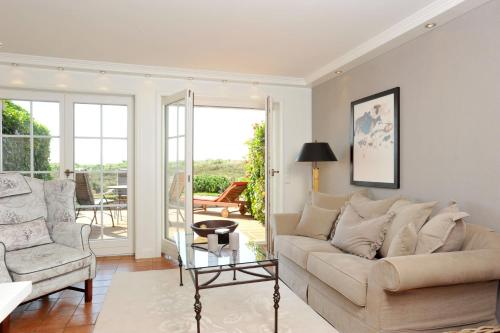 Khu vực ghế ngồi tại Ferienwohnung Sönshörn