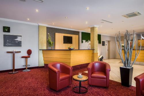 Μια τηλεόραση ή/και κέντρο ψυχαγωγίας στο Mercure Hotel Ingolstadt