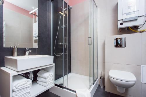 Ванная комната в Krakow B&B
