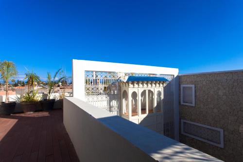 En balkon eller terrasse på BCK Art Riad