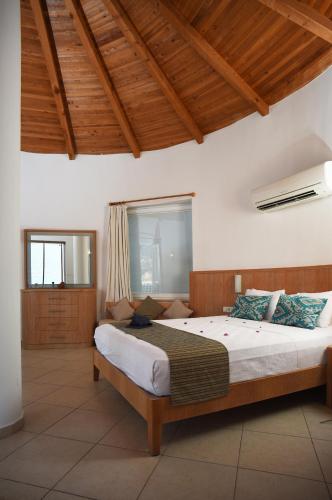 Mekvin Hotels Deniz Feneri Lighthouseにあるベッド