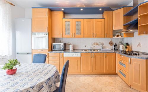 Η κουζίνα ή μικρή κουζίνα στο Apartment Dean