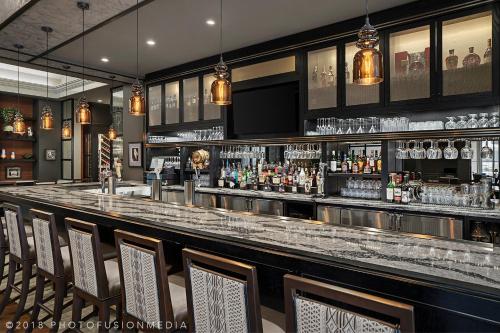 The Hancock Hotelにあるラウンジまたはバー