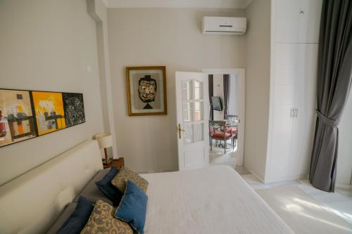 Posteľ alebo postele v izbe v ubytovaní Apartamento Itaca
