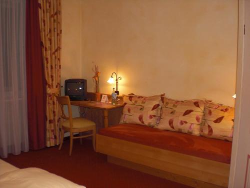 Katil atau katil-katil dalam bilik di Hotel-Restaurant Schieble