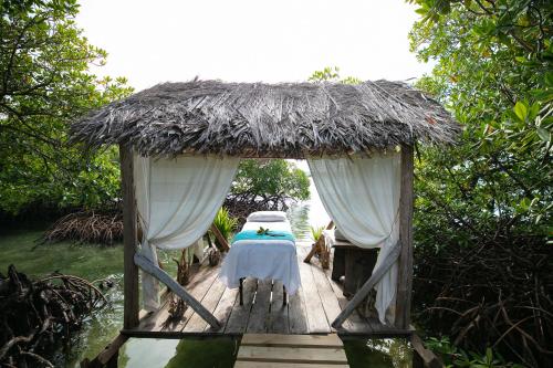 Zahrada ubytování Urraca Monkey Island Eco Resort