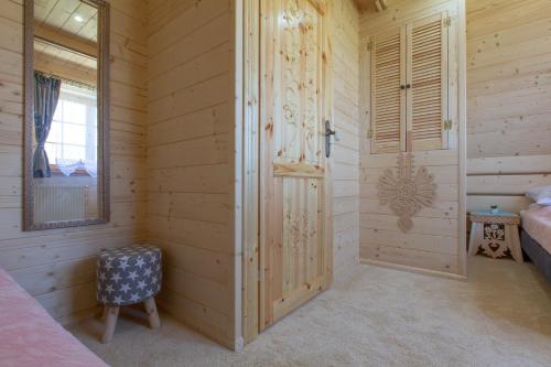 Et badeværelse på Domek z widokiem-Deluxe Cottage with a View Deluxe-Zakopane