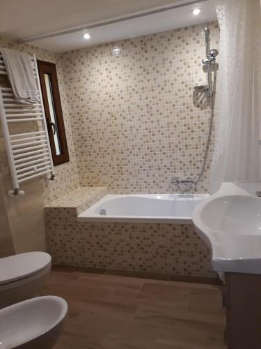 Koupelna v ubytování La Camelia B&B