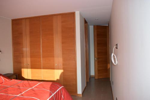 Ein Bett oder Betten in einem Zimmer der Unterkunft Terrazas de Maitencillo